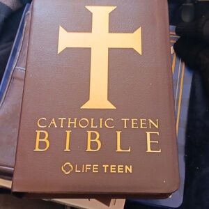 Catholic Teen Bible, leather